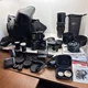 GoPro HERO4 Action Camera Vintage Photography Lot Lenses Cap 35mm Film Rolls Bag