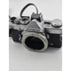 Olympus OM-1 MD 35mm SLR Film Camera Body Only Chrome - Untested Shutter Fires