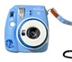 Fujifilm Instax Mini 9 Frozen II Instant Camera Disney Special Edition Blue 2019
