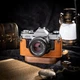 For Canon AE1 AE-1 A1 AE-1P Camera Bag Leather Dock Case Base Protection Cover