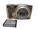 [multilingual] FUJIFILM FinePix F1000EXR Gold 16MP Digital Camera 20x Zoom wi-fi