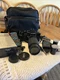 Minolta SRT 303 35mm Camera With Vivitar 281 Auto Flash & Film