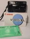 Canon Snappy EL Macro 35mm F/3.8 Point & Shoot Film Camera w/Manuel & Case
