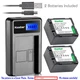Kastar Battery LCD USB Charger for Panasonic CGR-DU07 CGA-DU07 PV-GS150 PV-GS180
