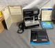 Vintage POLAROID SUN 600 LMS Land Camera + Sealed Film Cartridge 1995 & papers