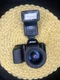 Nikon N50 35mm Cam  Thyristor 2500 Flash - Tested Camera - Made in Japan