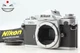 [Top MINT w/ Strap] Nikon FM3A Silver 35mm SLR Film Camera Body From JAPAN