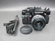 Olympus OM40 Program Black 35mm SLR Film Camera + 50mm F/1.8 Lens