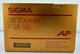 Sigma 28-200mm f/3.8-5.6 AF Zoom Lens w/Caps. Pre-owned