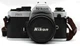 Nikon FM2 35mm Manual Focus SLR Film Camera w/ AF Nikkor 50mm Lens