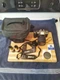 Pentax ZX-30 Not Working for Parts Bag Two Rolls of Film 58mm Lens Filter