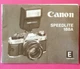 Canon Speedlite 188A Flash instruction Manual