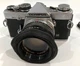 Olympus OM-2 35mm SLR + LOT of Lenses Random Camera Parts Bag