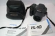 OLYMPUS IS10 DLX CAMERA W/OLYMPUS AF ZOOM 28-110mm GLASS ASPHERICAL LENS *
