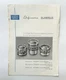 Schneider Information Brochure for Linhof Technika-Press Lenses 60x90mm 1956