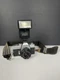 Minolta SRT MC-II 35mm SLR Film Camera w/ 45mm f/2 Lens & Sunpak Auto Zoom Flash