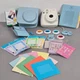 Fujifilm Instax Mini 8 Camera & Accessories Set W/ Case Frames Stickers & Album