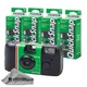 Fujifilm QuickSnap Flash 400 One-Time-Use Disposable Camera 4 Pack +Cleaning Kit