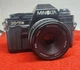 Minolta X-7A 35mm Camera with Kalimar 50 MM lens Japan Untested Parts Or Repair