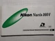 Nikon Nuvis 160i 35mm Film Advanced Photo System Camera - Instruction Manual
