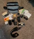 Canon AE-1 35mm SLR Film Camera Canon 50mm f/1.8 FD Lens, 135mm Lens, Untested 
