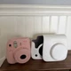 Fujifilm Instax Mini 9 Ice Blue Instant Film Camera + Case Tested & Working~2016