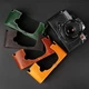 Genuine Leather Half Case For Leica R6 R6.2 R5 Camera Cover Insert TP Handmade