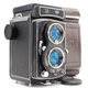 【Rare!!】 Huazhong HZH-01 6x6 Chinese TLR Film Camera 75mm f/3.5 Lens Hubei China