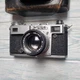 Kiev-4AM Vintage Camera Soviet Union (1980-1985) Lens: HELIOS-103.