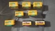 Lot of 9 Kodak 35mm B&W Film Rolls - Tri-X 400 & T-Max 100 (Expired 2007-2013)