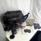 Pentax SF1 SMC Pentax-F Zoom 28-80mm f3.5-4.5 Lens SLR Camera & Case/Papers READ