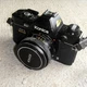 Vintage Konica fp1 program camera + konica camera film lens