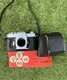 Yashica TL-Super 35mm SLR Film Camera Body For Parts + Case, Manual