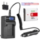 Kastar Battery LCD AC Charger for Sony NP-BG1 NP-FG1 Sony Cyber-shot DSC-W150
