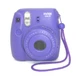 Fuji Instax Mini 8 Fujifilm Instant Film Camera Dark Purple Tested WORKS
