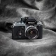 For Nikon F2 F2A F2AS F2S Handmade Real Leather Half Camera Case Bag Cover Black