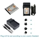 N Type Battery +Charger For NP-BN1 Sony DSC-DSC-W630 DSC-W650 DSC-W670 DSC-W690