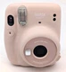Fujifilm Instax Mini 11 Blush Pink Instant Camera Fujinon 60mm TESTED WORKING