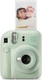 Fujifilm Instax Mini 12 Instant Camera Mint Green Built-in Selfie Mirror Compact