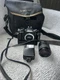 Ricoh KR-30SP Vintage 35mm Film Camera W/Case Zoom Flash Cleaner