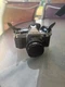 Canon AE-1 camera with bag and 70-150 mm lens