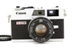[Exc+3] Canon Canonet QL19 G-Ⅲ Rangefinder Camera 45mm F1.9 Lens Silver Japan