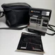 Polaroid Sun 600 LMS Camera w/Strap, Manual & Case *UNTESTED* 1983 No Film