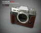 LIM'S Genuine Leather Camera Half Case Cover For FUJI Fujifilm X-T30 XT30 Brown