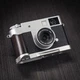 Handmade Wooden handle Grip L Plate Alloy Base for Fujifilm Xhalf Camera Holder