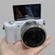 Sony Alpha A5100 Mirrorless Digital Camera 24.3 MP w/ 16-50mm Lens AF Lock White