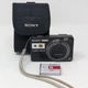 SONY Cyber-Shot DCS-W150 8.1 MP Black Digital Camera NO CHARGER