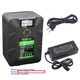 Kastar Battery Dtap Charger for Blackmagic Design BMPCC 4K, BMPCC 6K Pro Camera