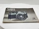 Canon AE-1  original manual - Great Condition!