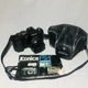 KONICA FS-1 SLR 35mm Film Camera + Lens Hexanon AR 50mm f/1.8 W/ Case *UNTESTED*
